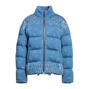 ALANUI Bandana Puffer Jacket – Italy Virgin Wool Statement Outerwear Unisex